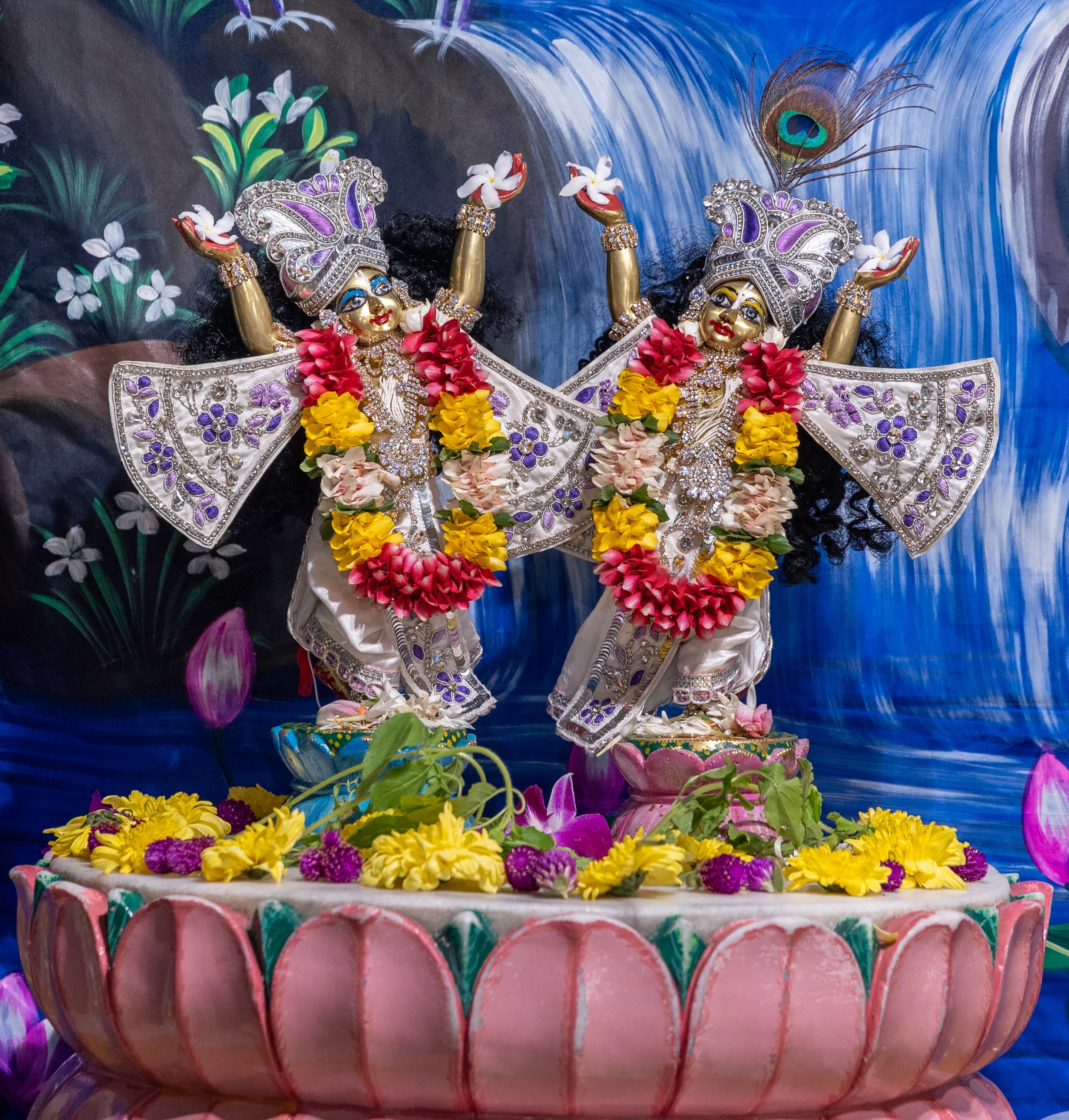 Sri Sri Gaur Nitai at ISKCON Attapur Temple